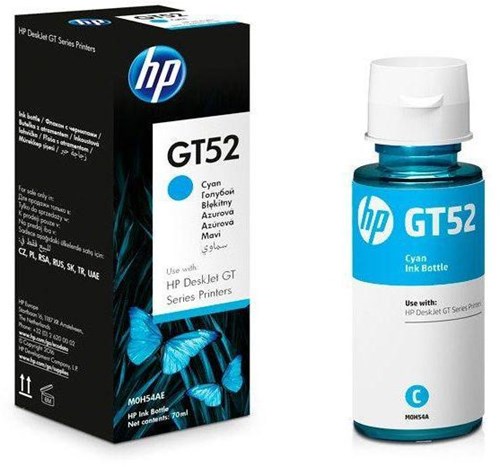 HP GT52 Cyan Original Ink Bottle créer pour Avaibility