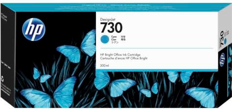 HP 730 - 300 ml - haute capacité - cyan - originale