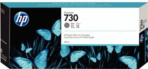 HP 730 - 300 ml - haute capacité - gris - originale