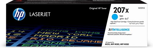 TONER HP 207X Cyan - 2 450 pages - (Lay 24)
