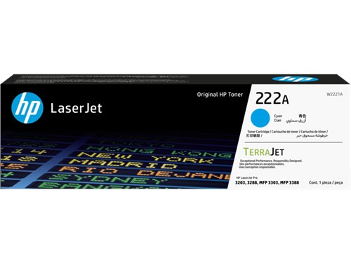 TONER HP 222A Cyan 1200 pages - (Lay 24)