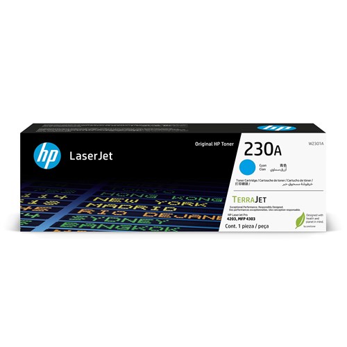 TONER HP 230A - Cyan - 1 800 pages